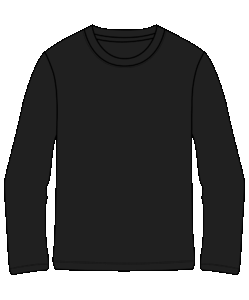 Runtastic SWAG - Long-sleeved Race Shirt Placeholder black graphic