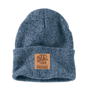 Blue FRIGID beanie