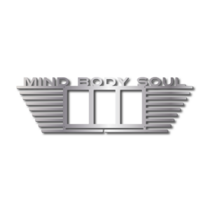 Mind, Body & Soul 3 Picture Frame Medal Display Rack