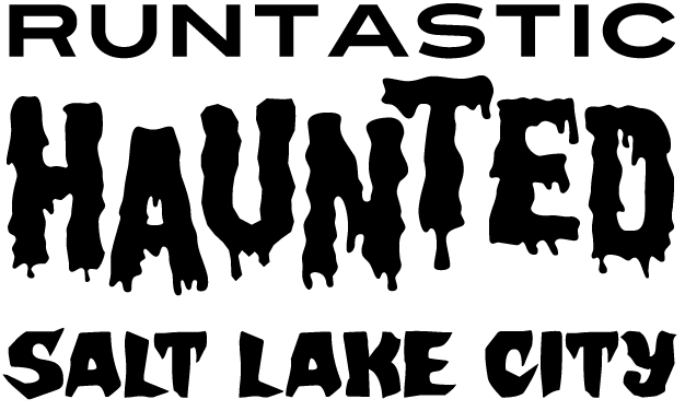 Runtastic HAUNTED Salt Lake City black logo