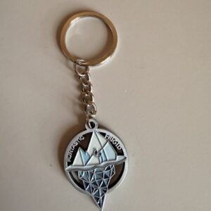 Circle Frigid keychain